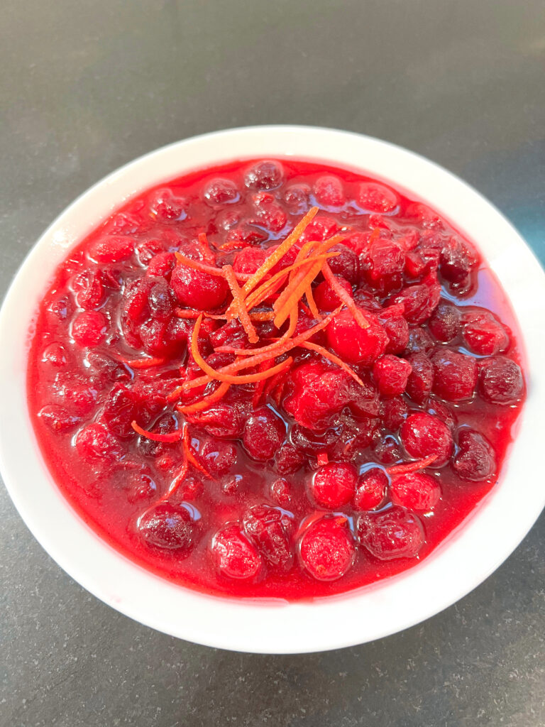 cranberry sauce